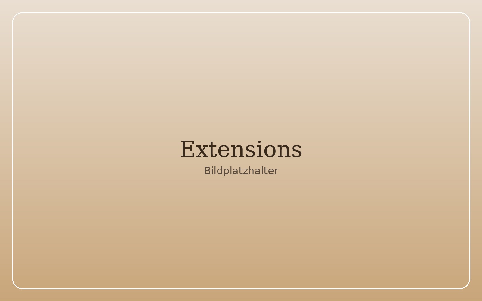 Extensions